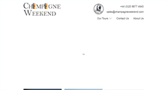 Desktop Screenshot of champagneweekend.com